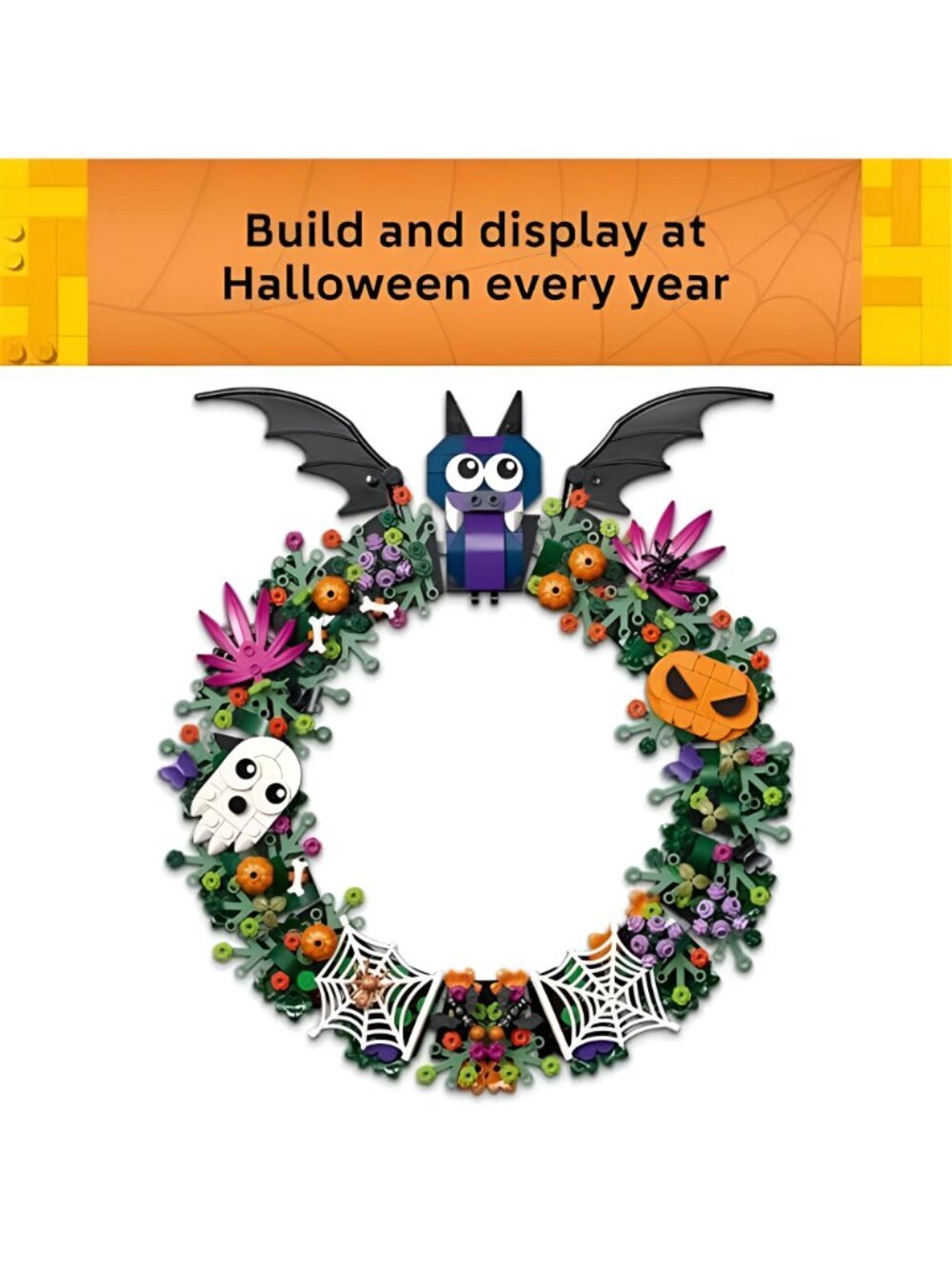 Halloween Wreath 40825 - Picture 3 of 6
